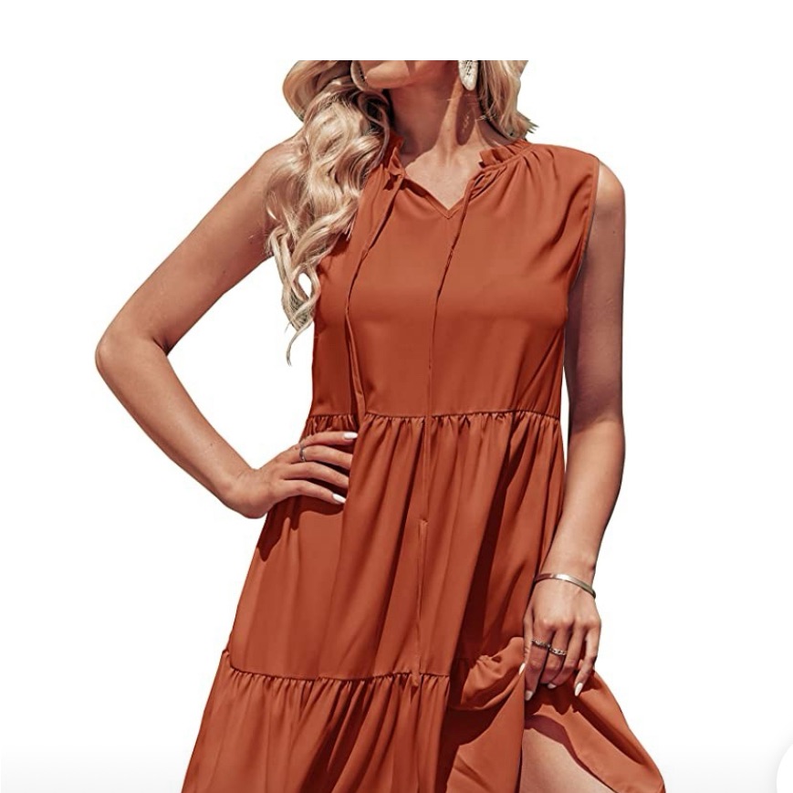 Tiered Sleeveless Dress